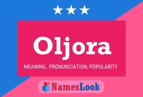 ملصق اسم Oljora