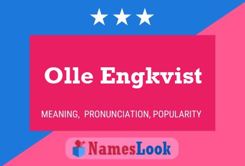 ملصق اسم Olle Engkvist