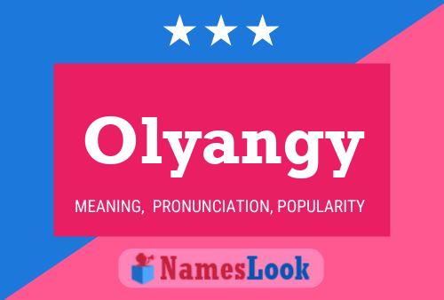 ملصق اسم Olyangy