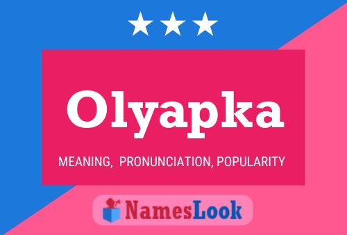 ملصق اسم Olyapka