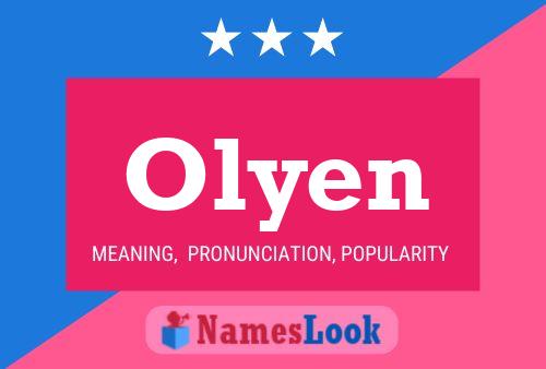 ملصق اسم Olyen