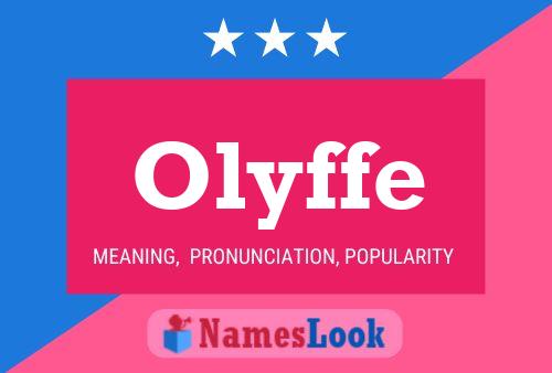 ملصق اسم Olyffe