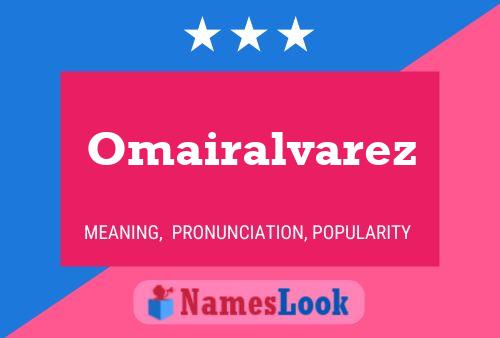 ملصق اسم Omairalvarez