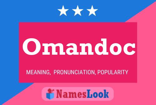 ملصق اسم Omandoc