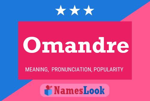 ملصق اسم Omandre