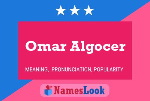 ملصق اسم Omar Algocer