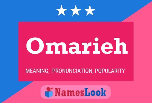 ملصق اسم Omarieh