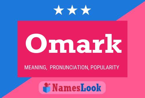 ملصق اسم Omark