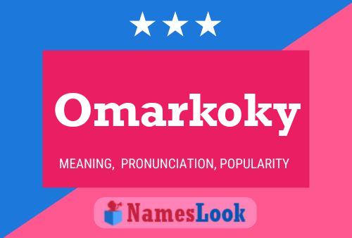 ملصق اسم Omarkoky