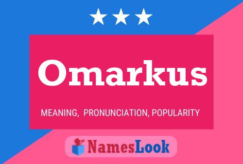 ملصق اسم Omarkus