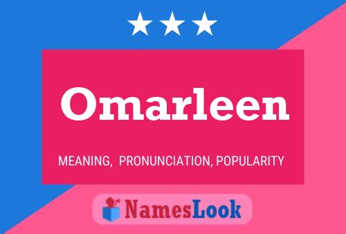 ملصق اسم Omarleen