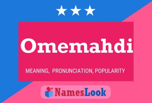 ملصق اسم Omemahdi