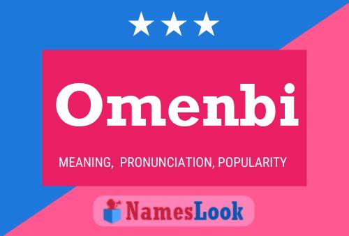 ملصق اسم Omenbi