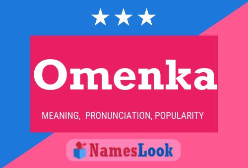 ملصق اسم Omenka