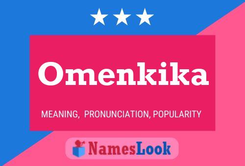 ملصق اسم Omenkika