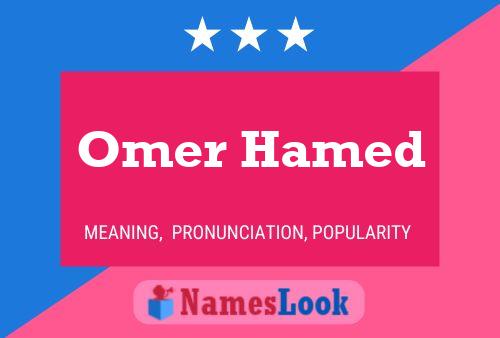 ملصق اسم Omer Hamed