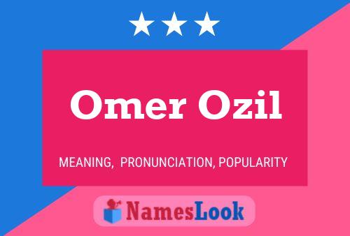 ملصق اسم Omer Ozil