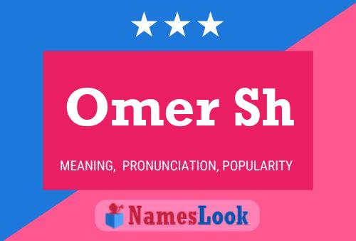 ملصق اسم Omer Sh