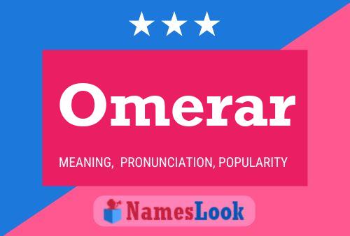 ملصق اسم Omerar