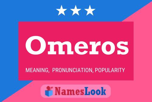 ملصق اسم Omeros