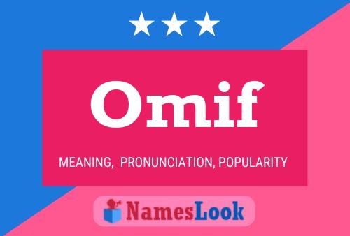 ملصق اسم Omif