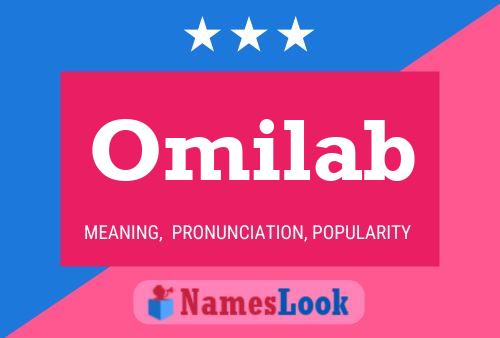 ملصق اسم Omilab