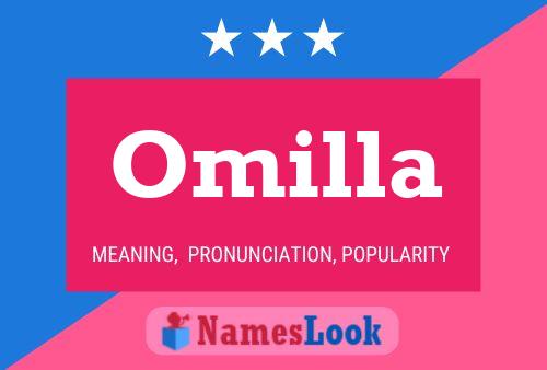 ملصق اسم Omilla