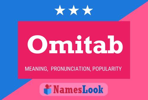 ملصق اسم Omitab