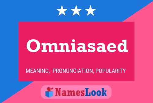 ملصق اسم Omniasaed