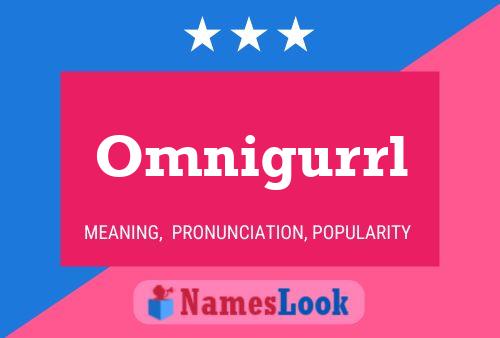 ملصق اسم Omnigurrl