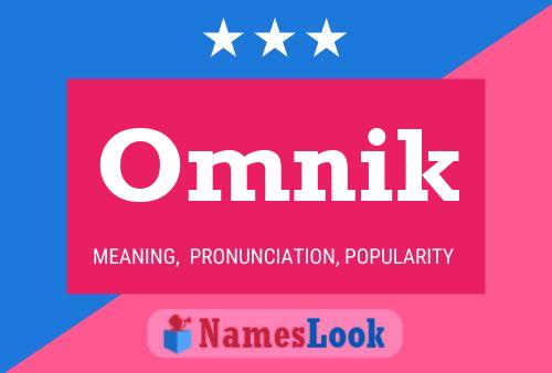 ملصق اسم Omnik