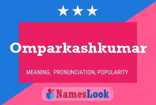 ملصق اسم Omparkashkumar