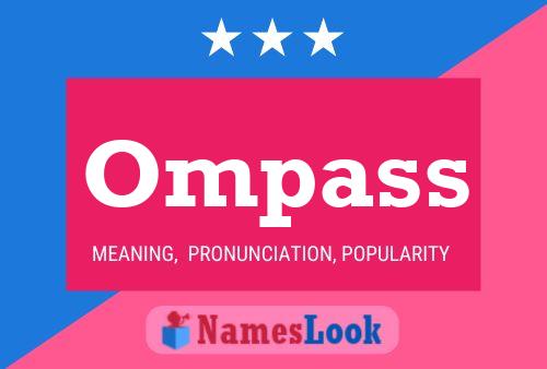 ملصق اسم Ompass