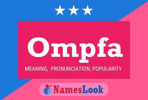 ملصق اسم Ompfa