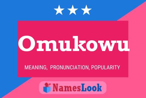 ملصق اسم Omukowu