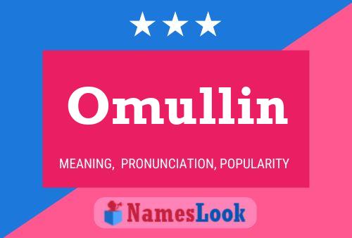 ملصق اسم Omullin