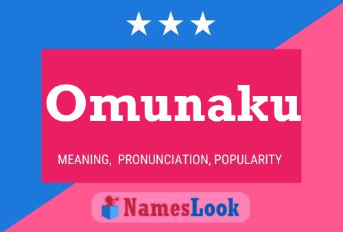 ملصق اسم Omunaku