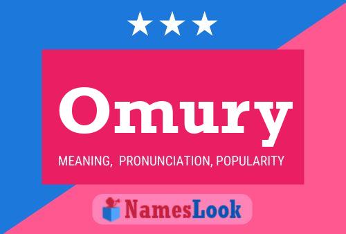 ملصق اسم Omury