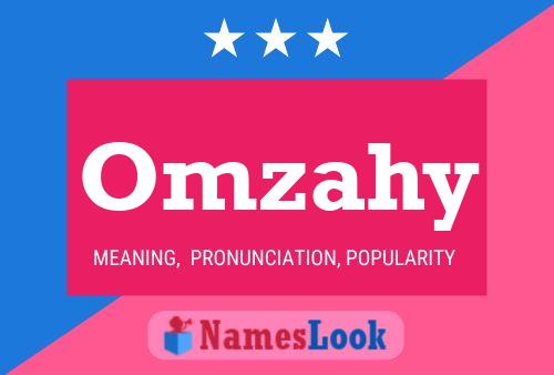 ملصق اسم Omzahy