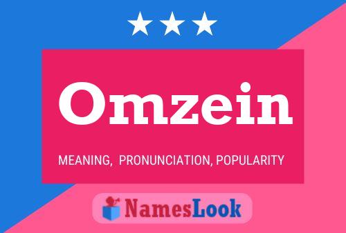 ملصق اسم Omzein