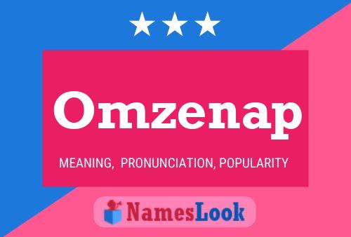 ملصق اسم Omzenap