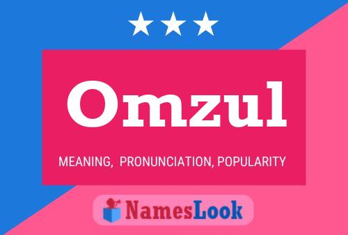 ملصق اسم Omzul