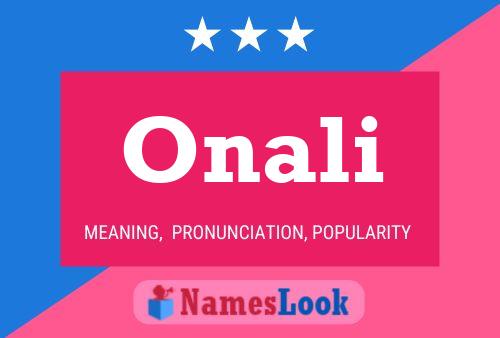 ملصق اسم Onali