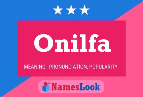 ملصق اسم Onilfa