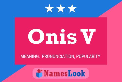 ملصق اسم Onis V