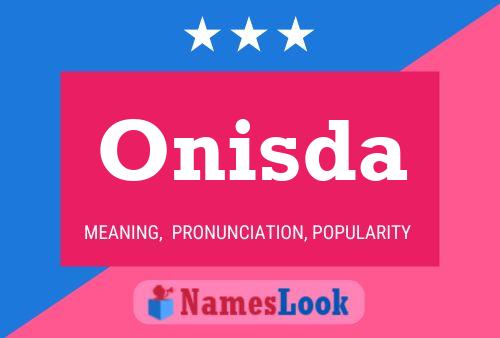 ملصق اسم Onisda