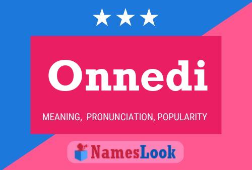 ملصق اسم Onnedi