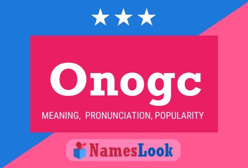 ملصق اسم Onogc