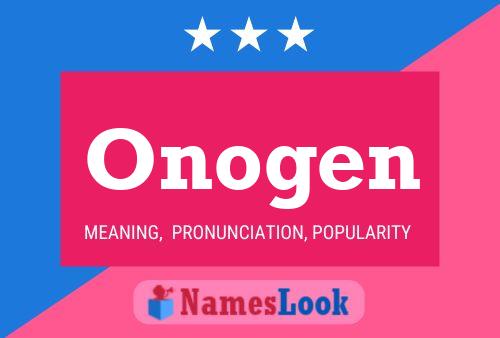 ملصق اسم Onogen