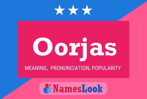 ملصق اسم Oorjas